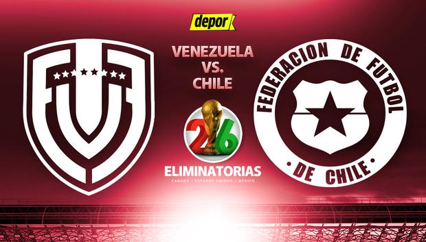 Venezuela y Chile juegan por la fecha 4 de las Eliminatorias 2026. (Diseño: Depor)
