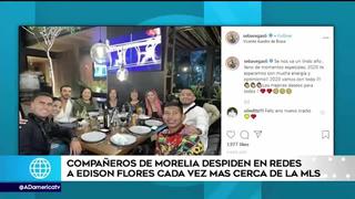 Compañeros del Morelia despiden a ‘Oreja’ Flores