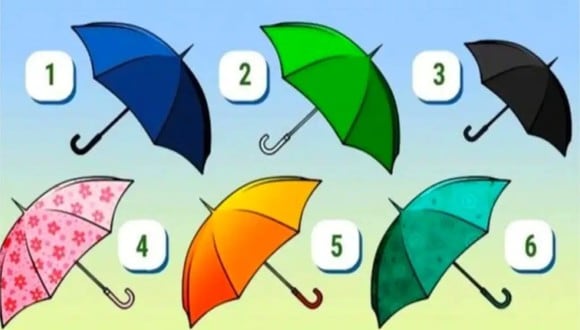 TEST VISUAL | En esta imagen se aprecian muchos paraguas. Indica cuál es tu favorito. (Foto: namastest.net)