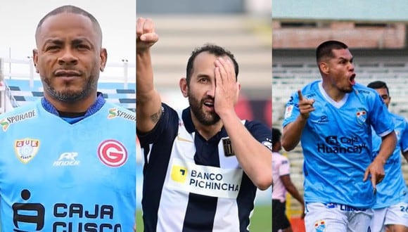 Aguirre, Barcos y Rengifo son los jugadores de campo más veteranos de la Liga 1. (Fotos: Agencias)