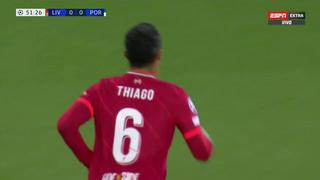 Tenemos gol de la fecha: Thiago Alcántara anota el 1-0 de Liverpool vs. Porto [VIDEO]