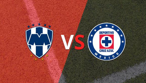 Victoria parcial para Cruz Azul sobre CF Monterrey en el estadio BBVA Bancomer