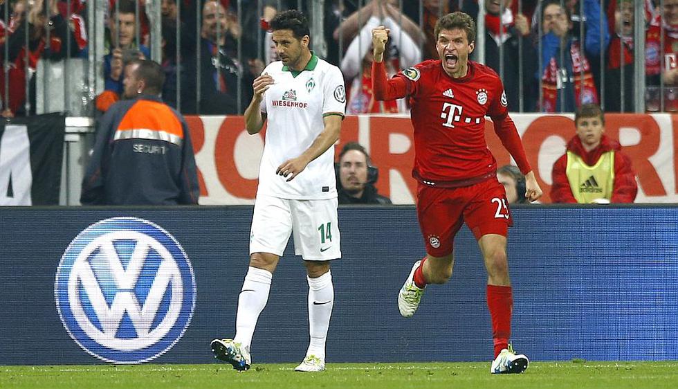 Bayern Munich vs Werder Bremen: Las mejores imágenes del retorno de Pizarro (AP)