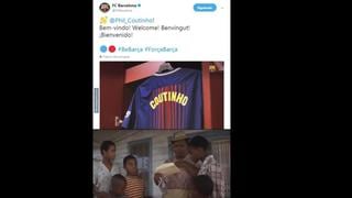 Mejor cartera que cantera: los mejores de memes del millonario fichaje de Coutinho por el Barcelona