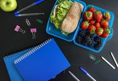 ¿Qué alimentos no debes incluir en las loncheras escolares?