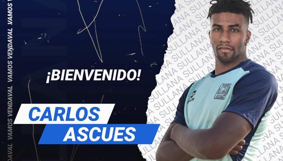 Alianza Atlético hizo oficial la llegada de Carlos Ascues. (Foto: @alianzasullana_)