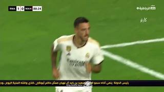 ¡Asombroso! El acrobático gol de Joselu para el 2-0 de Real Madrid vs. Manchester United