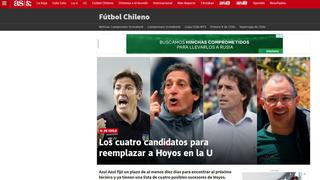 Cristal: la reacción de la prensa chilena tras relacionarse a Mario Salas con la 'U' de Chile [FOTOS]