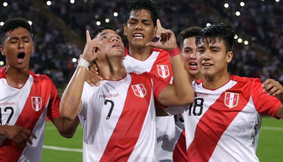 Perú vs. Chile se miden en el Sudamericano Sub 17. (FPF)