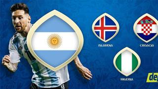 Argentina va por un sueño: fixture, horarios y canales de sus partidos del grupo D del Mundial Rusia 2018