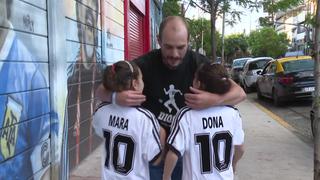 Argentina: Fanático del ‘Diez’ llamó a sus hijos Diego, Mara y Dona
