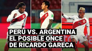 Ricardo Gareca usaría este posible once para enfrentar a Argentina