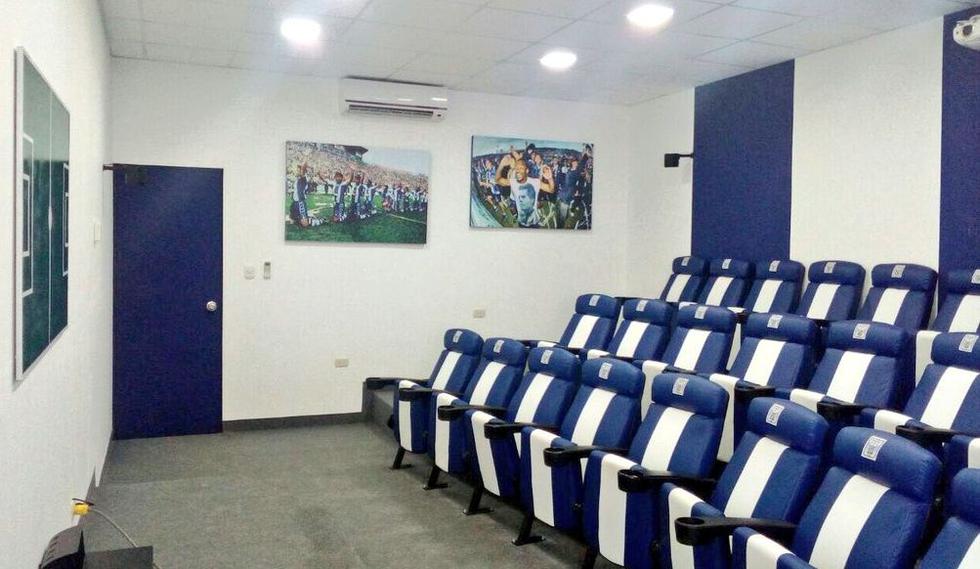 Alianza Lima inauguró sala de charlas técnicas en Matute