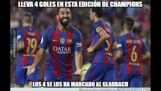 Los mejores memes de la jornada de Champions con la goleada de Barcelona