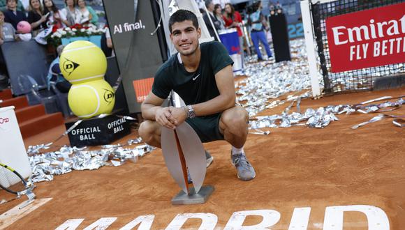 Carlos Alcaraz venció a  a Alexander Zverev por 6-3, 6-1. (Foto: Reuters)
