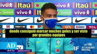 Brasil vs. Perú: Danilo destacó el juego de Gianluca Lapadula