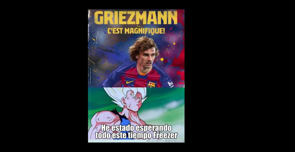 Los mejores memes del fichaje de Griezmann por Barcelona. (Internet)