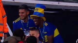 Tras ser campeones: el festejo de Advíncula y Zambrano con Boca Juniors