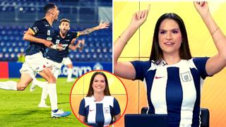 Lorena Álvarez presenta bloque deportivo con camiseta de Alianza Lima: “Me he vestido de gala”