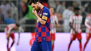 “Errores infantiles”, “Fuimos superiores”: el lamento de Lionel Messi tras ser eliminado de Supercopa