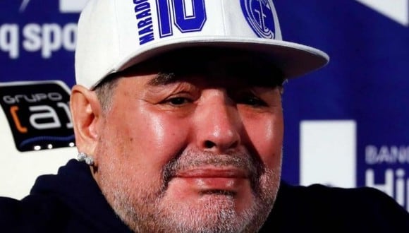 Diego Maradona murió a los 60 años tras un paro cardiorrespiratorio. (AFP)