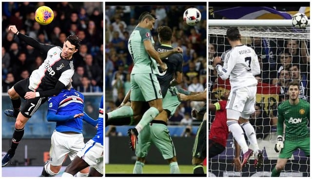 Los saltos más impresionantes de Cristiano Ronaldo. (Fotos: agencias)