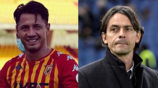Cosa de goleadores: Inzaghi se mostró contento por la convocatoria de Lapadula a la Selección Peruana