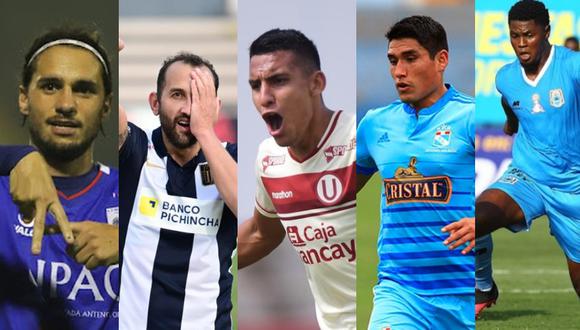 Los futbolistas más influyentes del 2021 de la Liga 1. (Foto: Liga 1)