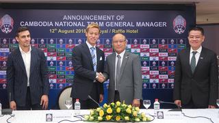 Jugador de club y técnico: Honda dirigirá a Camboya rumbo a Qatar 2022