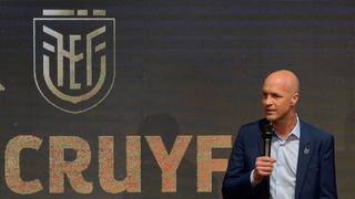 Se veía venir: Jordi Cruyff y la Federación de Ecuador rescindieron contrato