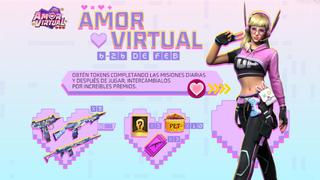 Cómo desbloquear en Free Fire todos los premios del evento “Amor Virtual”