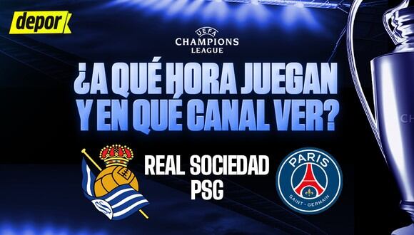 PSG vs. Real Sociedad EN VIVO: vuelta de octavos de final de la Champions League.