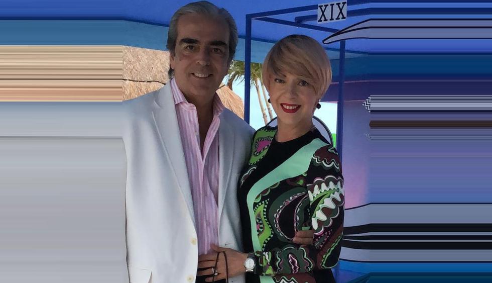 Lorenzo Lazo, el esposo de Edith González, estuvo a su lado durante su batalla contra el cáncer. (Foto: @edithgonzalezmx1)