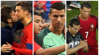 Uno le llegó a dar un beso: los fanáticos que saltaron al campo de juego para conocer a Cristiano Ronaldo [FOTOS]