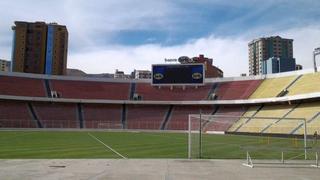 Selección Peruana: así luce la cancha del estadio Hernando Siles de La Paz