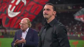 ¡Adiós a una leyenda! Zlatan se retiró del fútbol y recibió homenaje en Milan [VIDEO]