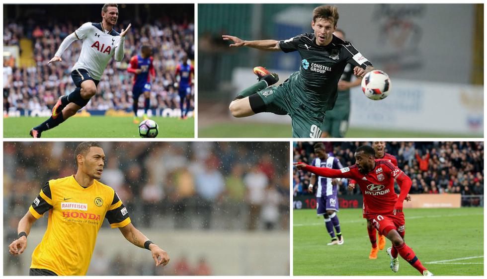 ¿Quiénes son los máximos goleadores de Europa en el 2016?