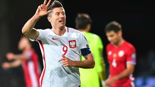 Lewandowski por tres: goleador histórico de Polonia y 'pichichi' de Eliminatorias por encima de 'CR7'