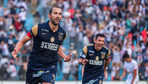 Hernán Barcos anotó de pelan en el triunfo de Alianza Lima ante la Universidad San Martin. (Foto: prensa AL)