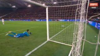 ¡El mejor del mundo! Courtois se lució con brutal tapada en el Real Madrid vs. Roma [VIDEO]