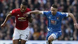 Manchester United y Bournemouth empataron 1-1 por Premier League