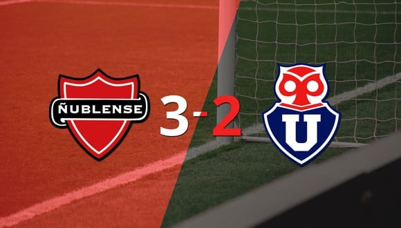 Universidad de Chile pierde 2-3 con Ñublense pese al doblete de Cristian Palacios