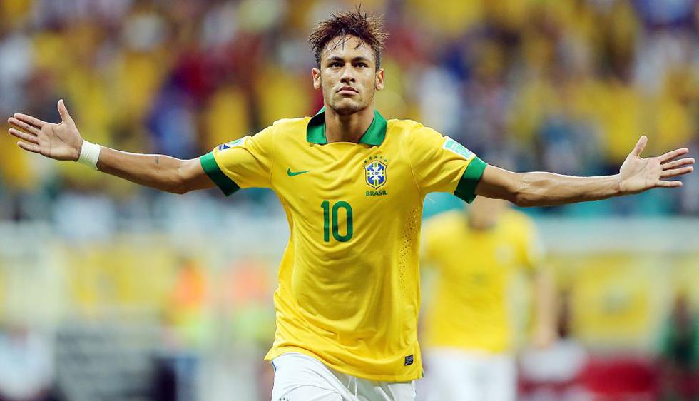 Neymar. Anotó 4 goles en 9 partidos con Brasil.