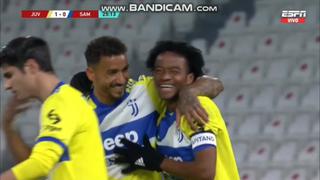 Pónganse de pie: Juan Cuadrado y su golazo para el 1-0 de Juventus vs. Sampdoria [VIDEO]