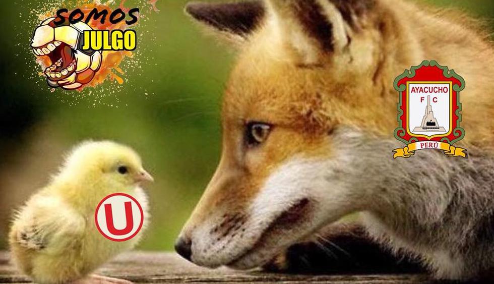 La 'U' perdió 4-2 con Ayacucho FC y los memes no tardaron en aparecer.