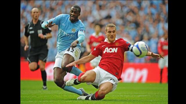 Nemanja Vidic, 35 millones de euros. (Getty)