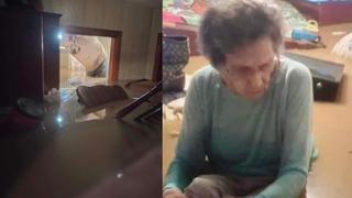 Foto viral salva la vida a anciana atrapada en su casa en medio de una inundación