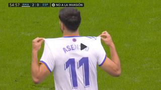 Directo a Cibeles: Asensió marcó el 3-0 de Real Madrid vs. Espanyol [VIDEO]