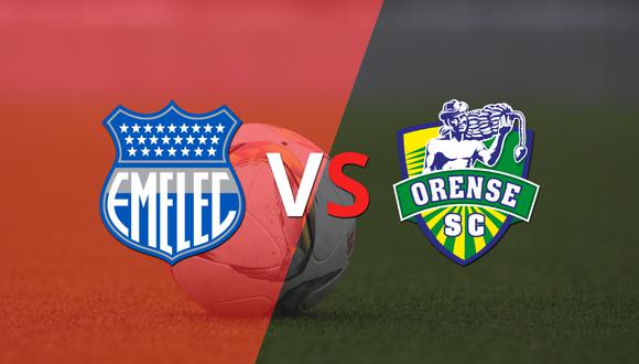 Comienza el juego entre Emelec y Orense en el estadio 7 de octubre