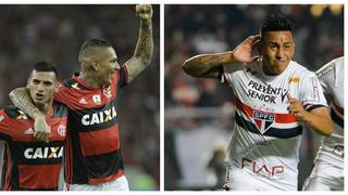Fecha, hora y canal del Flamengo-Sao Paulo:Cueva, Trauco y Guerrero se encuentran por Brasileirao
